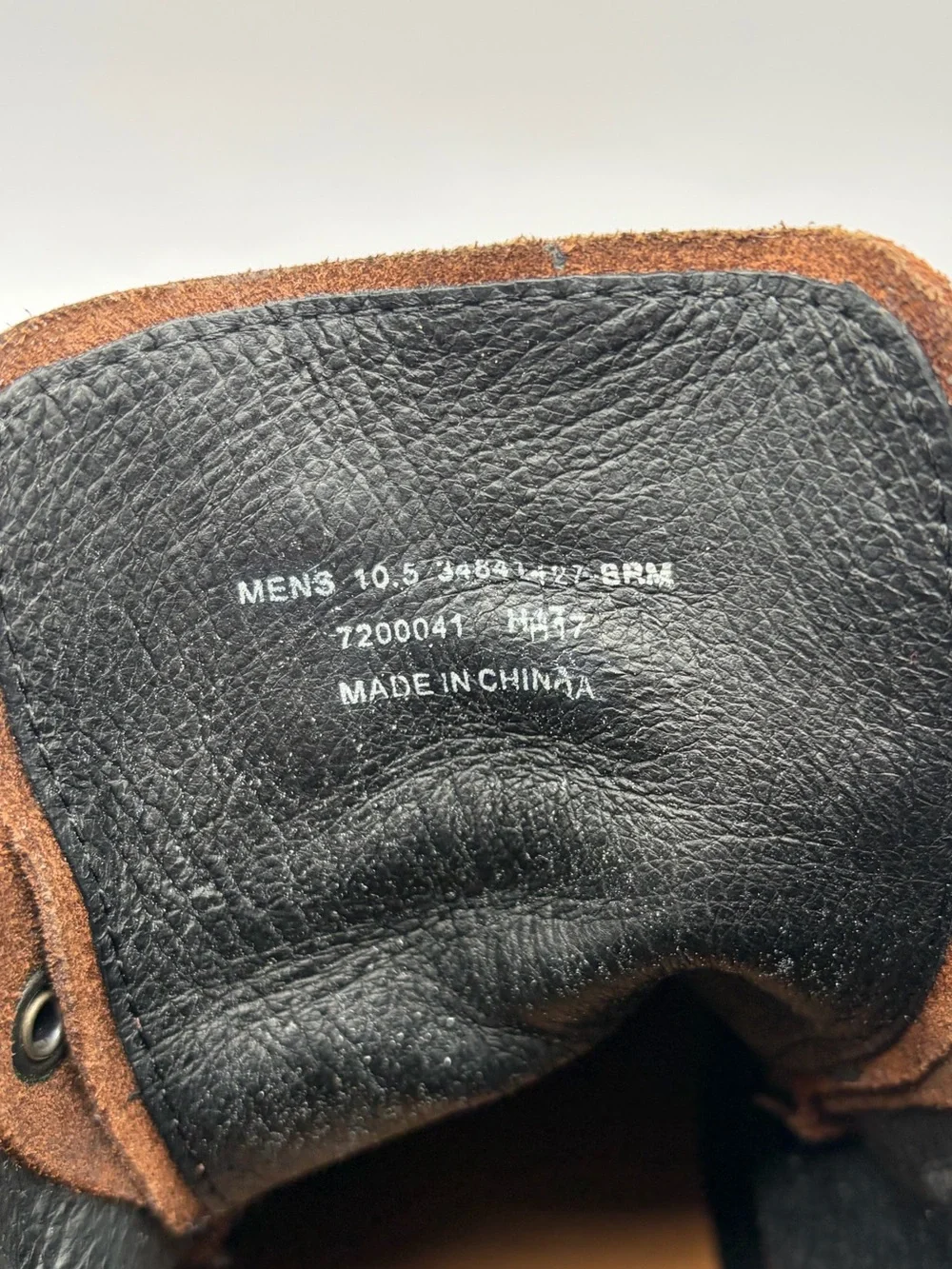 Frye George Adirondack Leather Boots Men’s Size 10.5 Brown
